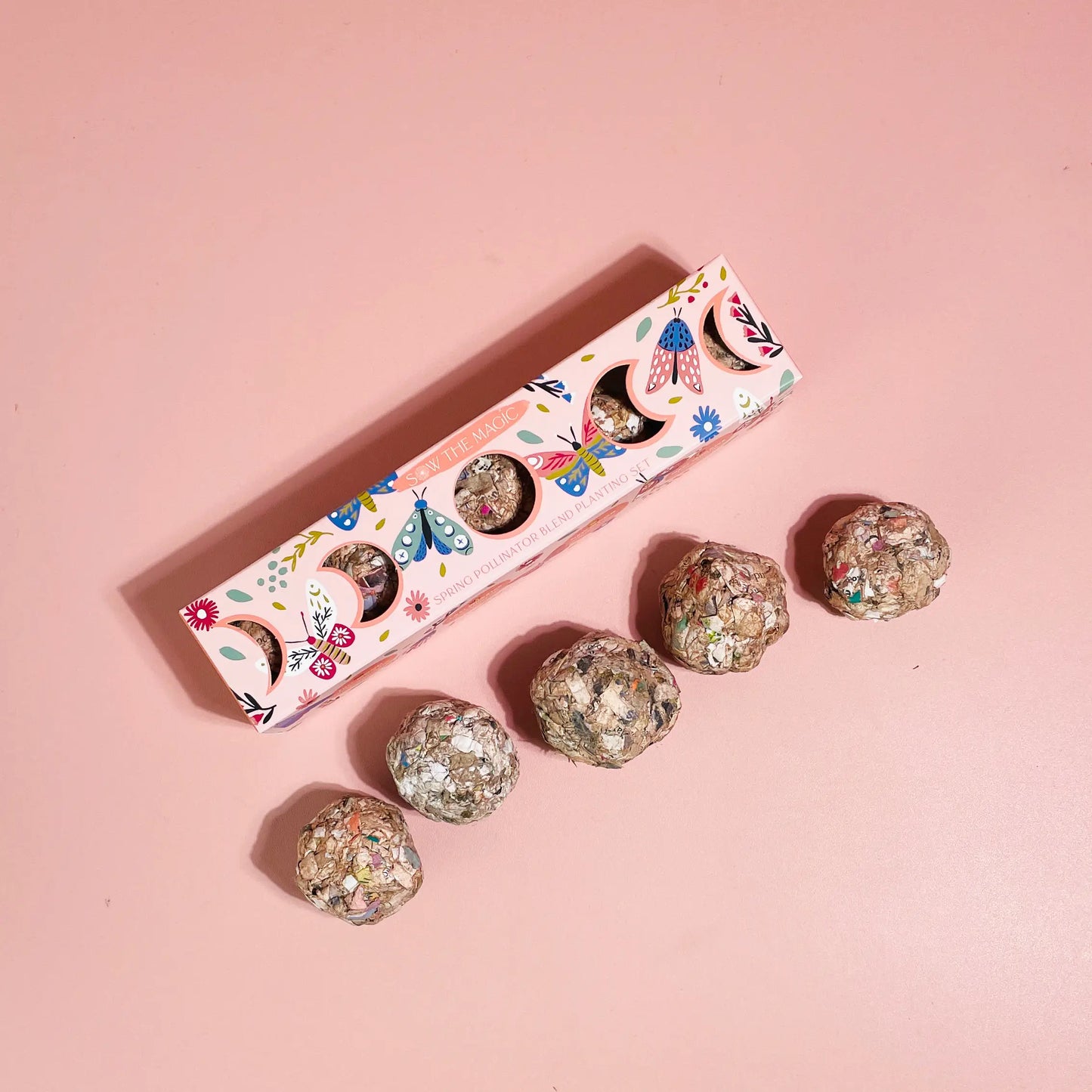Moon Phase Spring Pollinator Seed Ball Gift Box