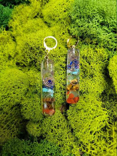 Orgonite Earrings