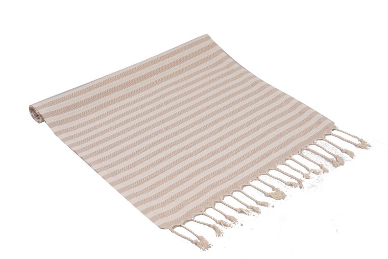 Turkish Towel- Calista Patter Beige