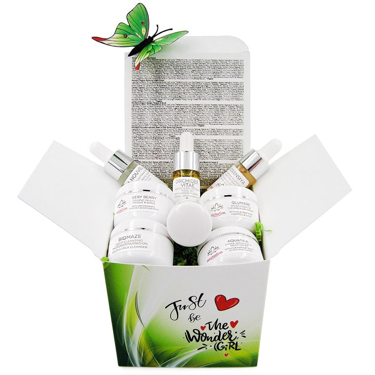 Box of Beauty Secrets- Travel Collection of 8 Key Products
