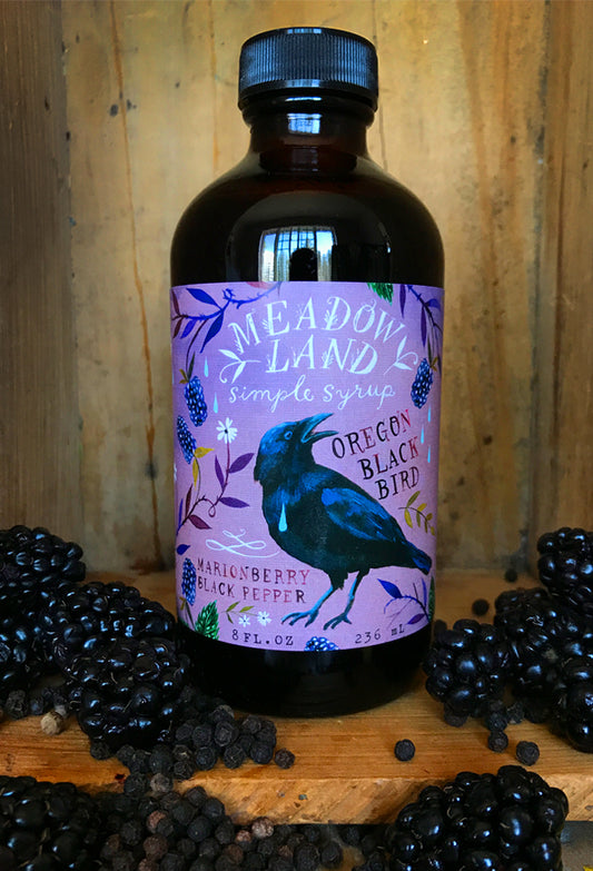 Oregon Blackbird Simple Syrup