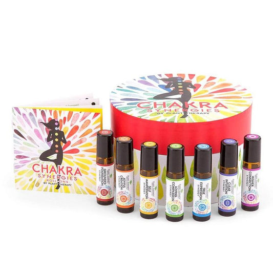 Chakra Synergies Essential Oil Set - Roll-On