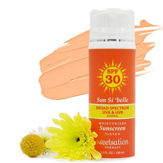 Sun Si'belle Broad Spectrum Moisturizing SPF30 Sunscreen Tinted, 3.3 oz
