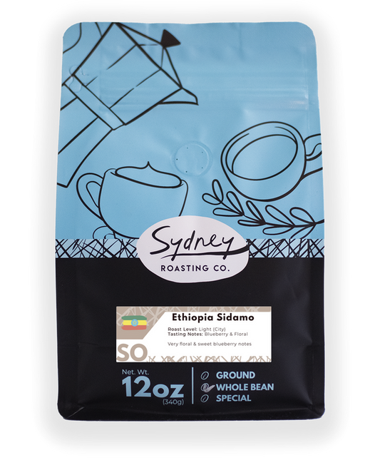 Sydney Roasting Co. Coffee- Ethiopia Sidamo City (Light)