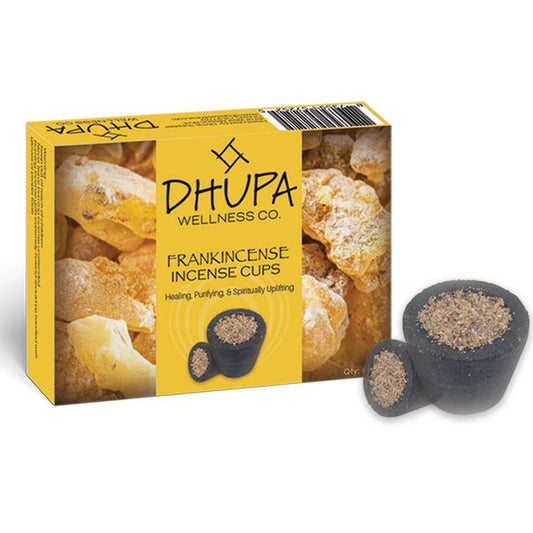 Frankincense Natural Incense DHUPA Smudge Cups
