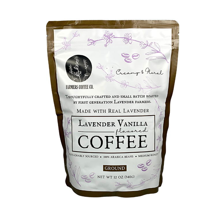 Lavender Vanilla Coffee- Creamy & Floral with a Sophisticated Flavor