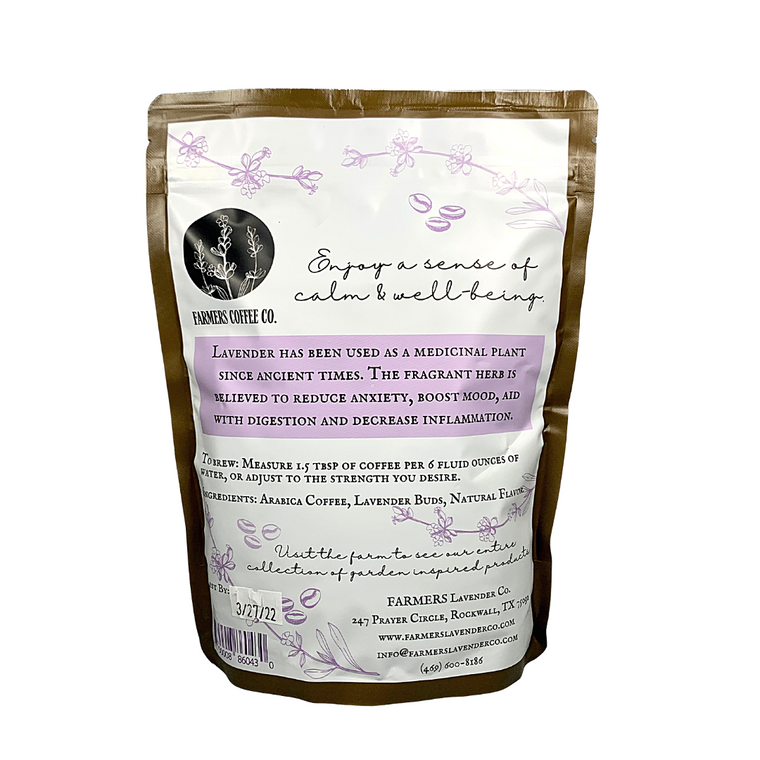 Lavender Vanilla Coffee- Creamy & Floral with a Sophisticated Flavor