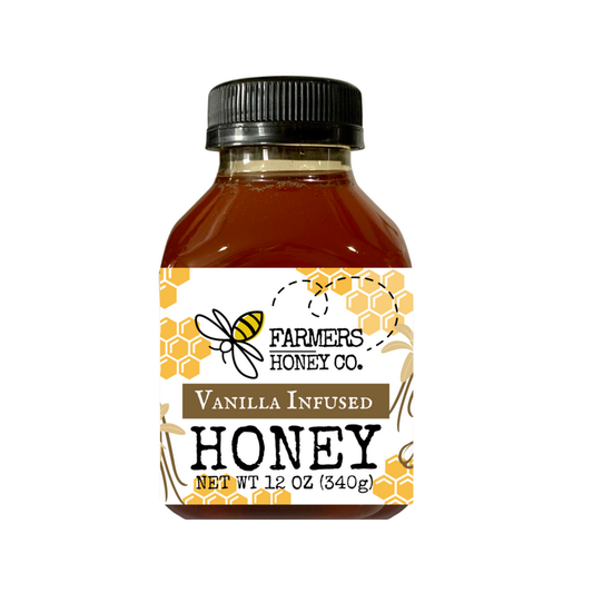 Vanilla Infused Wildflower Honey